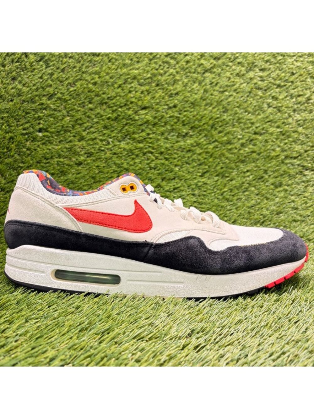 Nike Air Max 1 Live Together Play Mens Size 14 White Running Shoes Sneakers